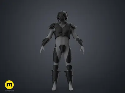 Kull Warrior Set- Stargate 3D print model