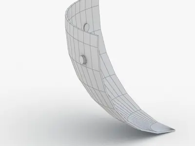 1476 - Bra Lamp Low-poly 3D model