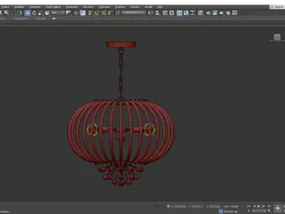 ANTONELLI CHANDELIER Low-poly 3D model