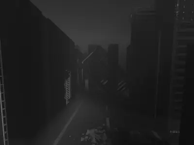 apocalpse city 3D model