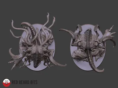 Xenoteras Maledictor 3D print model