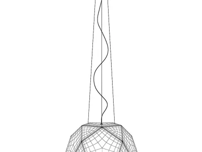 Ceiling Lamp 3D model 49