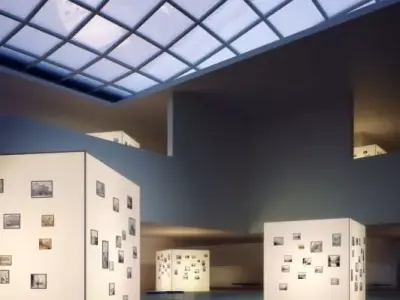Gallery Room Interior 3D model