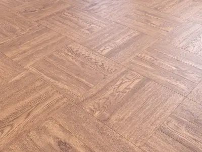 Parquet - Laminate - Wooden floor 2 in 1 Low-poly 3D model 15
