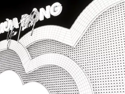 Valentine Love Mini Stage 3D model