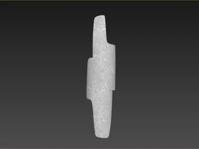 Porta Romana Neolith Wall Light 3D model