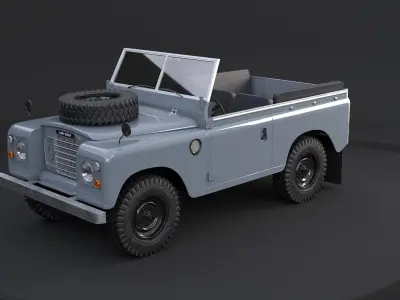  Land Rover Series III Short Wheel Base Convertible 