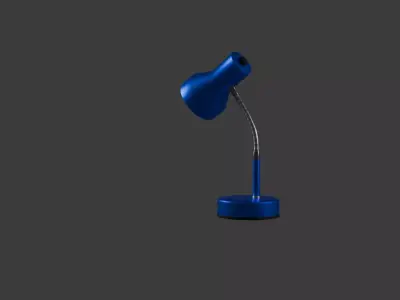 Angle Desk Lamp 3D model