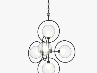 74505x Alfa Lightstar Chandelier 3D model