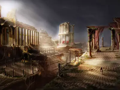 Road to civilization 3D model  3D model