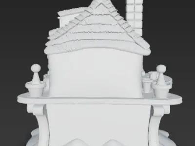 Hogwarts Castle from Harry Potter  3D print model