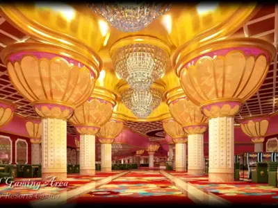 Okada Casino Resort  not for SALE Free 3D model