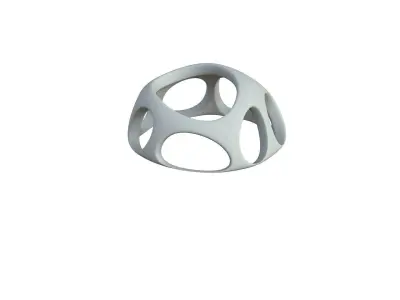 SciFi Cube Object No 53758 Low Poly Shape Low-poly 3D model