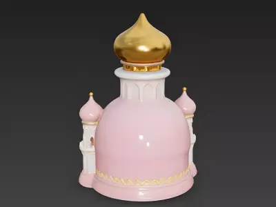 Royal Essence Perfume Palace 3D Model Low-poly 3D model