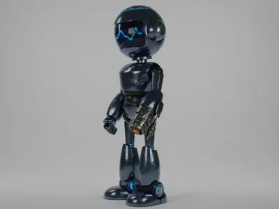 Robot 3D model 52
