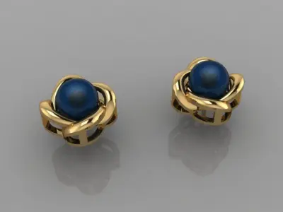 EARING STUDS 3D model buy