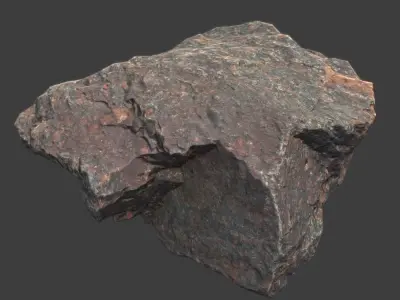 Mia Stone Low-poly 3D model