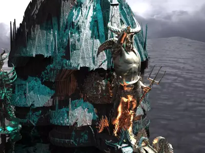 Ocean Master Bridge 3D model