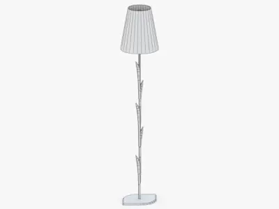 1436 - Floor Lamp Low-poly 3D model