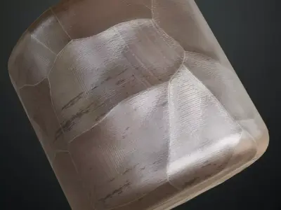 White Metal Hammered PBR Seamless Texture