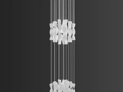 AURA 1 chandelier 3D model