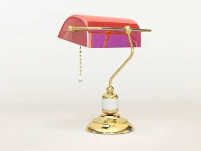 Desk Lamp 3D model 25