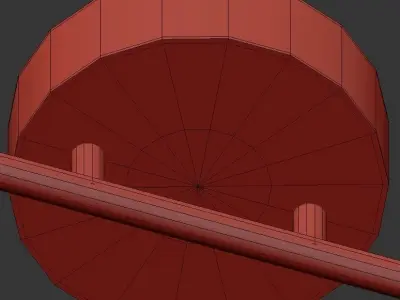 Plafondspot Reflekt van glas 3D model