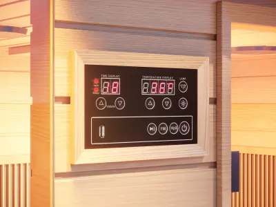 Khan-steam-room     Sauna-Room 3D model