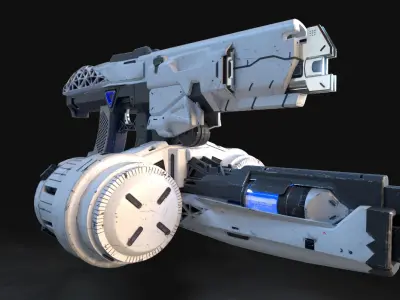 Marvel Guardians of the Galaxy  Star Lord Collection Low-poly 3D model