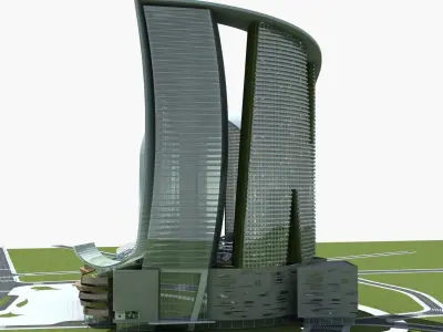 Cityscape 14 3D model