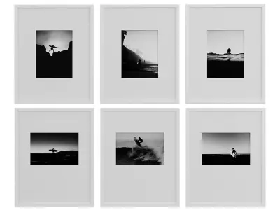 Picture Frame Set 3 3D model