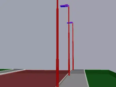 Streetlamp 02 3D model