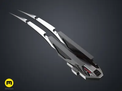 Fugitive Predator Gauntlet Blade 3D print model