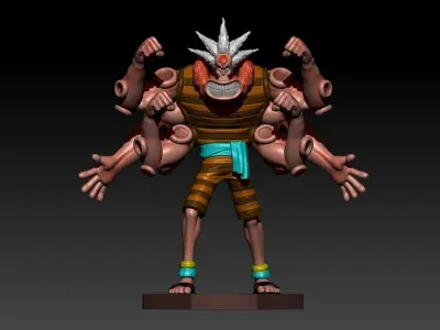 Hatchan - hachi - ONE PIECE - 3D PRINT 3D print model
