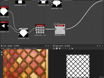 Windows Material Vintage PBR Textures Texture