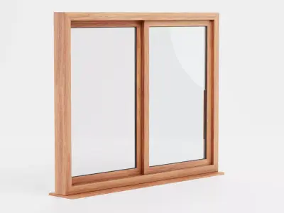 -Double Sliding Window- 3D model