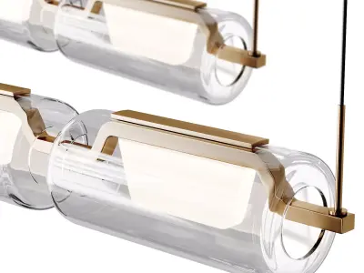 Hilo Linear Pendant 3D model
