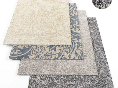 William Morris Rugs 3D model