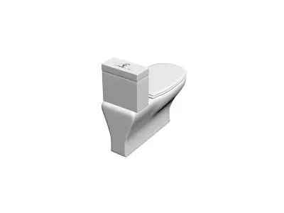 Toilet 3D model