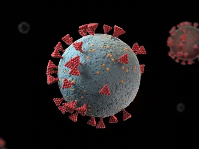 Coronavirus Covid19 with LODs Free 3D model