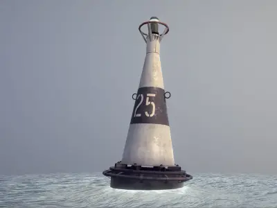 Buoy River RB-6-01 3D Model Pack