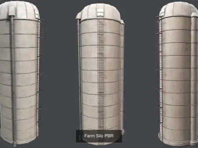 Ultimate Industrial Structures PBR Collection 3D Model Pack