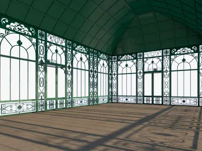 Classic Greenhouse 2 3D model