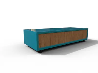 Modern Furniture 3D Model Low-poly 3D model 7