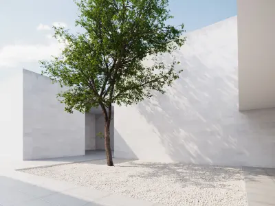 Forest tree 3D model