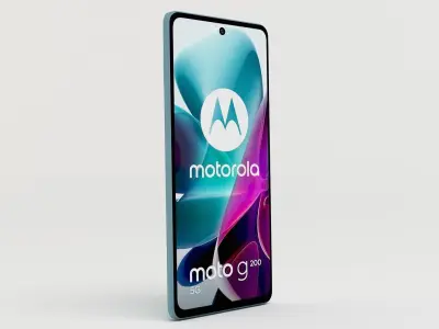  Motorola Moto G200 5G 3D model