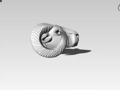 Ramb head 3D print model