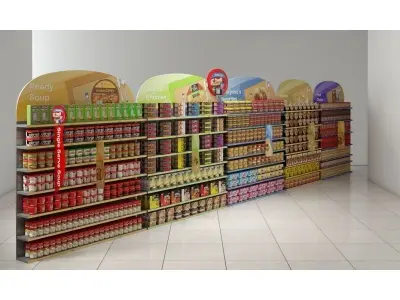 store fixtures 26 am161 3D model