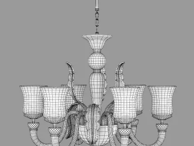 804460 Petalo Lightstar Chandelier   3D model
