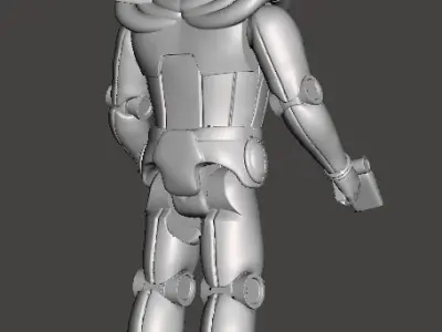 STL File 3D Ewoks Dr Raygar 3D print model  3D print model